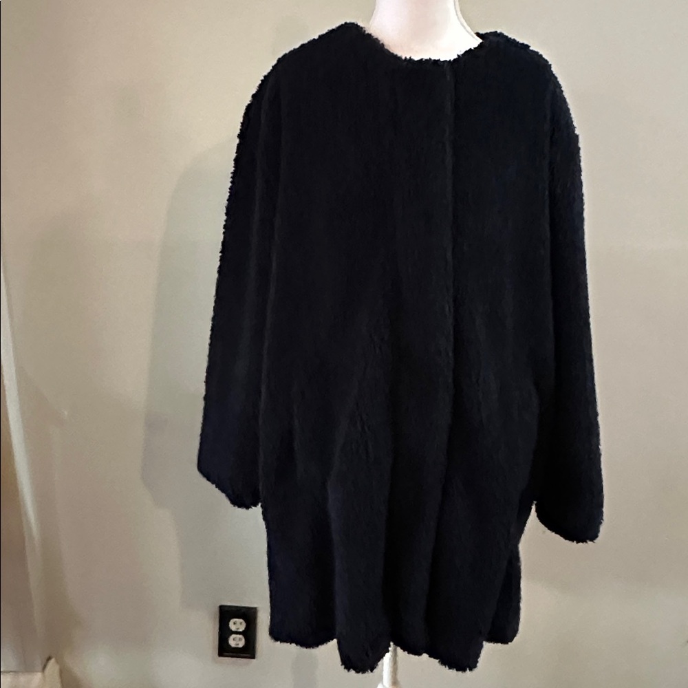 GAP Factory Navy Teddy Jacket